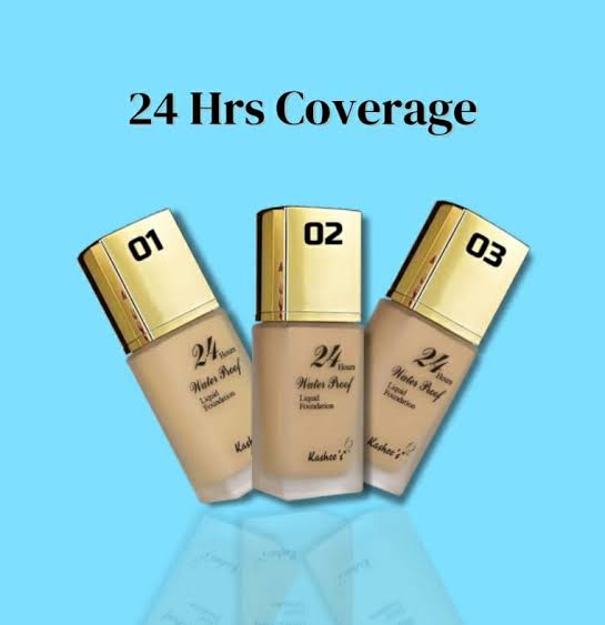 Kashee 24 Hours Waterproof Foundation