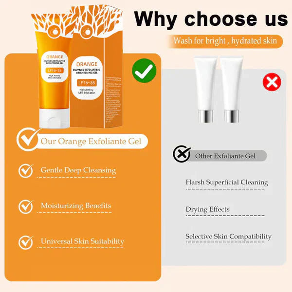 Orange Glow Exfoliating Gel – BUY 1 GET 1 FREE