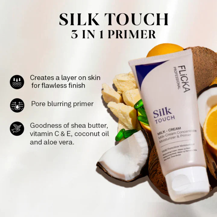 Flicka 3-in-1 Silk Touch Primer - Buy 1 Get 1 Free