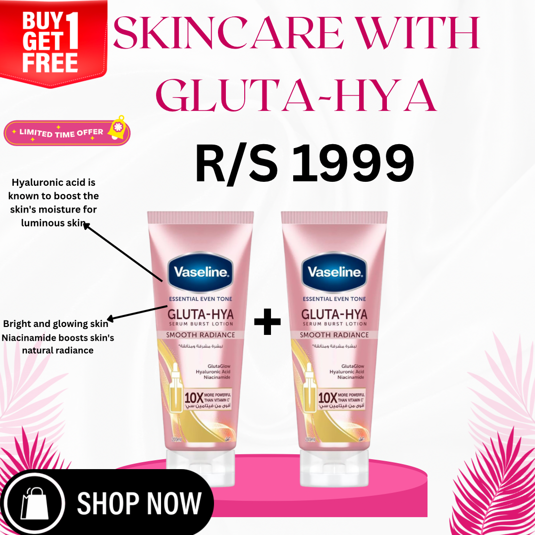 Vaseline Gluta Hya Dewy Radiance Lotion