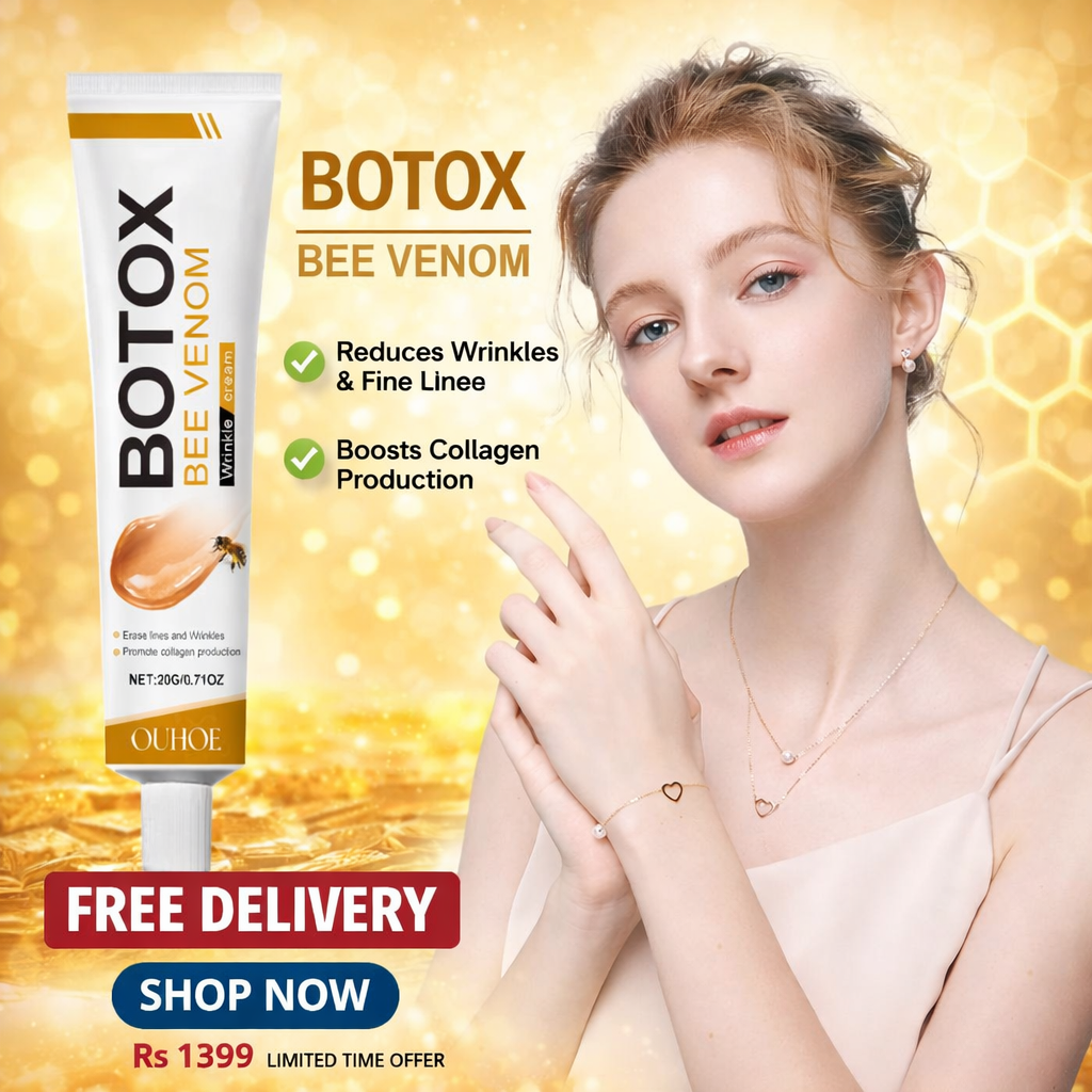 Botox Bee Venom Whitening & Moisturizing Facial Cream – Brightening, Anti-Aging & Hydrating Skincare