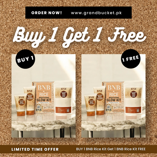 BUY 1 BNB RICE GLOW KIT GET 1 RICE KIT FREE